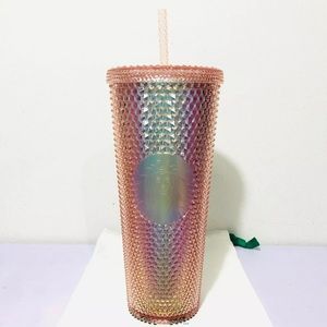 ♥️Starbucks Thailand Rose Gold Studded Tumbler. Venti 24oz.